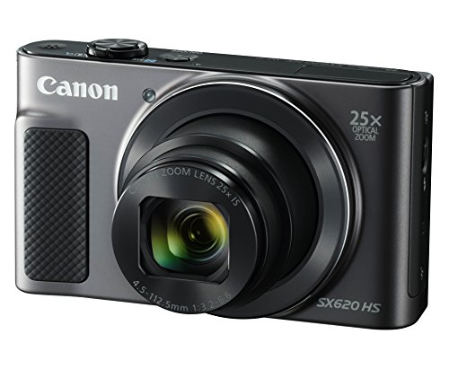【中古】(人並み外れたに似つかわしい)Canon コンパクトデジタルカメラ Power Shot SX620HS 黒いこと 光学25倍望遠レンズ PSSX620HS(BK)