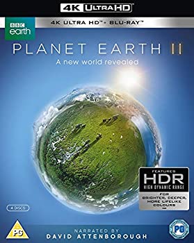 【中古】(非常に良い)PLANET EARTH 2 -プラネットアース2- コンプリートBOX 4K ULTRA HD & ブルーレイセット ( 300分 ) BBC EARTH ライフシリーズ / デイビッド・アッ