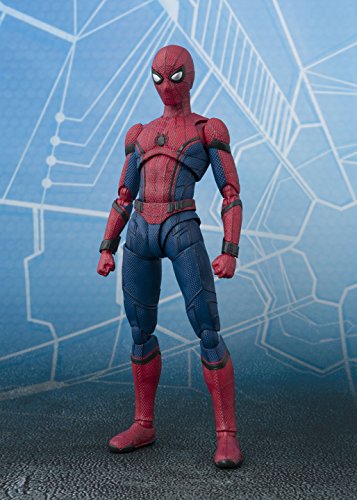 【中古】S.H.フィギュアーツ スパイダーマン(ホームカミング) 約145mm ABS&PVC製 塗装済み可動フィギュア