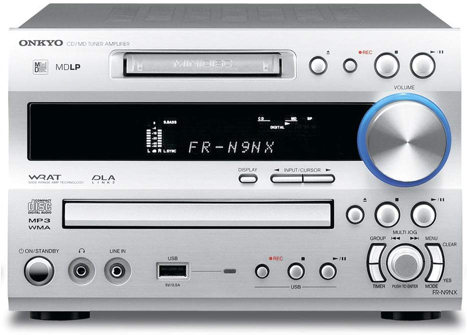 楽天市場】【中古】ONKYO CD/MDチューナーアンプ シルバー FR