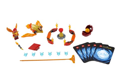 【中古】(人並み外れたに似つかわしい)レゴ (LEGO) チーマ 高温発光ファイヤーロック 70155