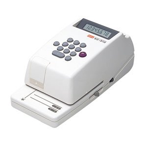 【中古】マックス 電子チェックライタ/8桁 EC-310