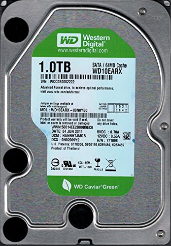 【中古】Western Digital wd10earx-00?N0yb0?1tb DCM : hannhtjmgb｜お取り寄せ本舗 KOBACO