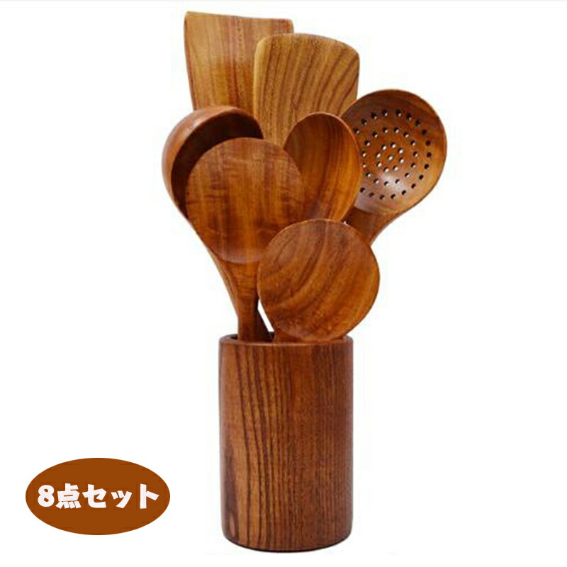 キッチンツール5点セット 天然アカシア木製 Amazon | AOOSY キッチンツール5点セット 天然アカシア木製 接着剤なし