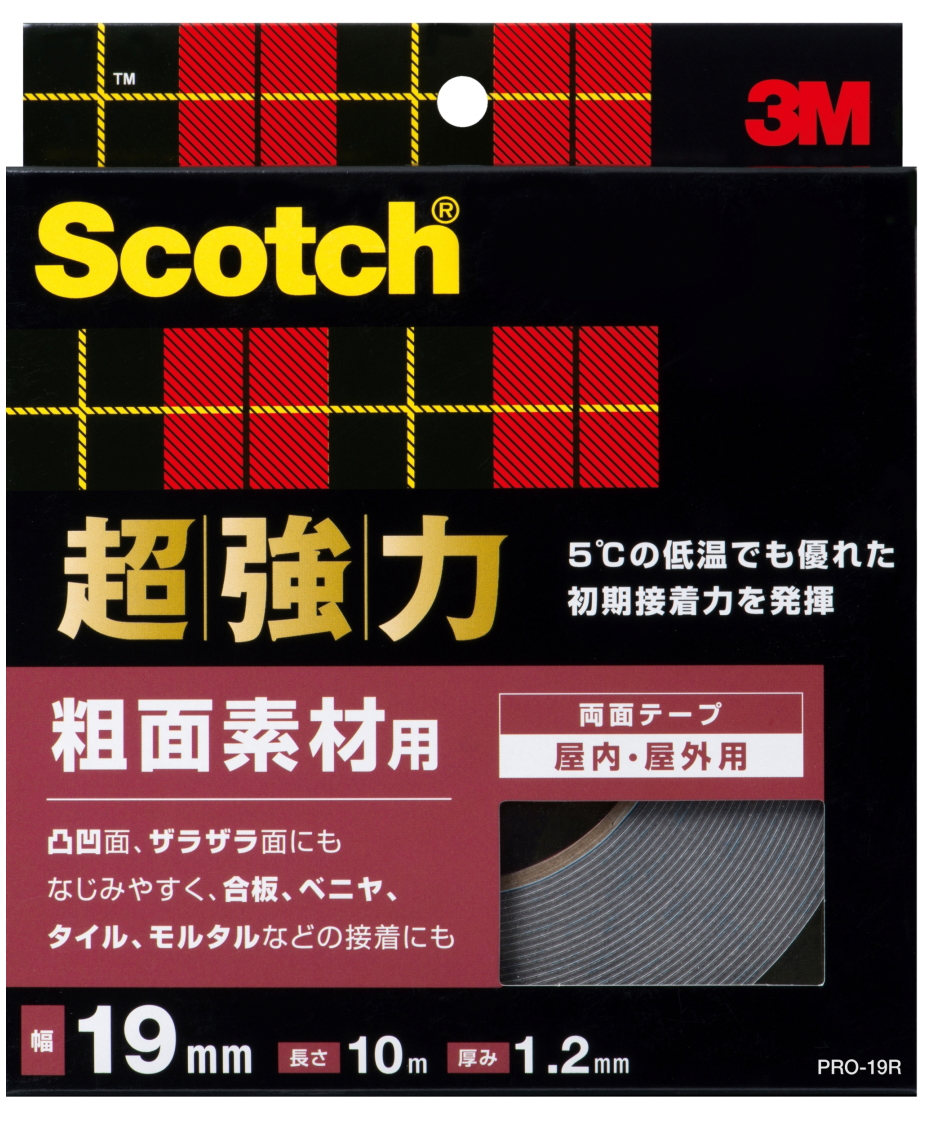 市場 3M 粗面素材用 超強力両面テープ