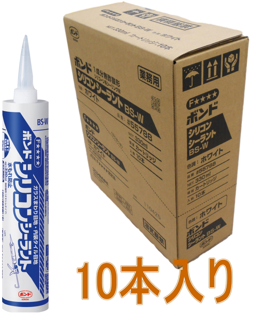 55378 ボンド シリコンコーク コニシ クリア色 1本(330mL