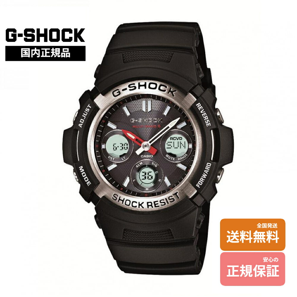 ✦カシオ G−SHOCK AWG-101 電波時計【美品】 AWG-101-1AJFサポートページ | CASIO
