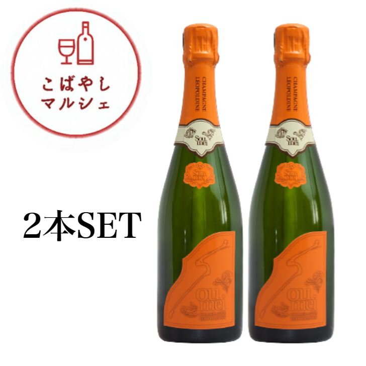 お金を節約 正規品 SOUMEIソウメイブリュットナチュール オレンジ 2本