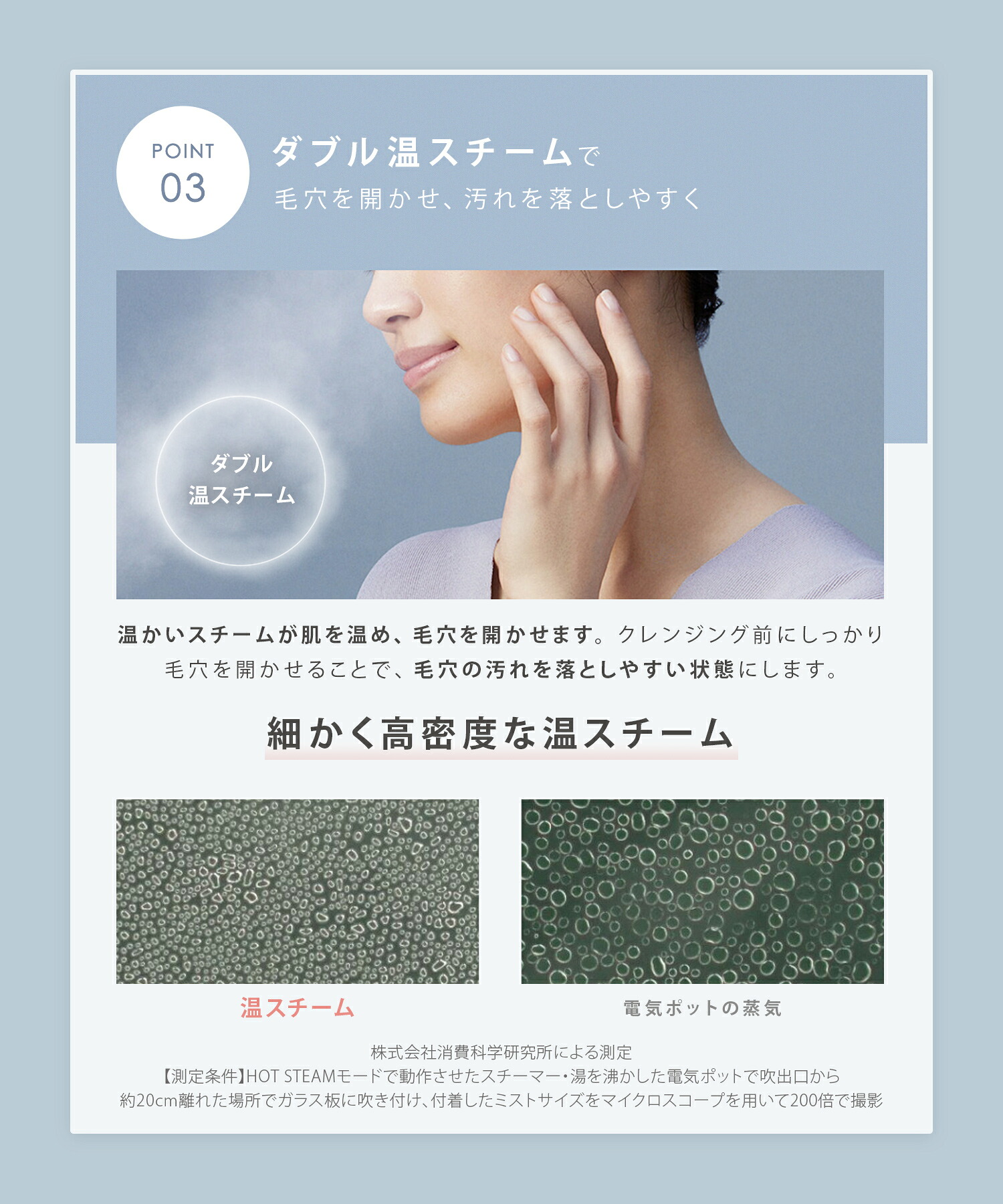 公式店》【SALONIA ピュアブライトスチーマー】美顔器 サロニア 
