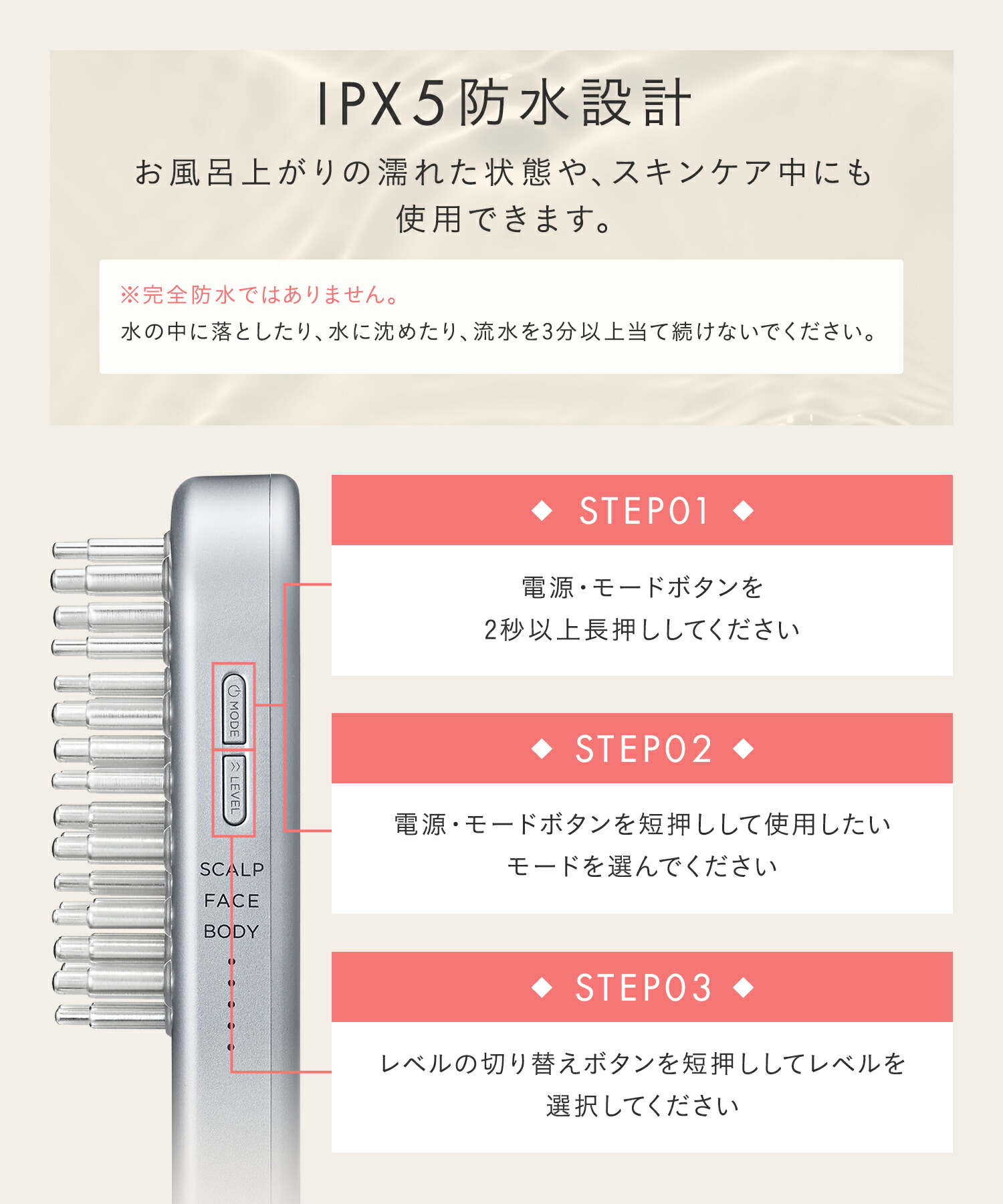 クーポンで25%OFF ／ 美顔器 楽天1位《公式店》【 SALONIA
