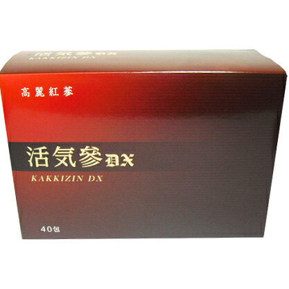 【☆】【ポイント5倍】剤盛堂薬品(ホノミ漢方)関連会社・株式会社トライハー高麗人参茶　活気参(かっきじん)DX　40包&times;3箱【健康食品】～紅参使用～｜美と健康・くすり 神戸免疫研究所