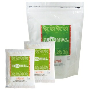 【送料・手数料無料】ニュートリー株式会社 『乳カル酵素+Zn(プラスゼットエヌ) 1kg×10個セット』