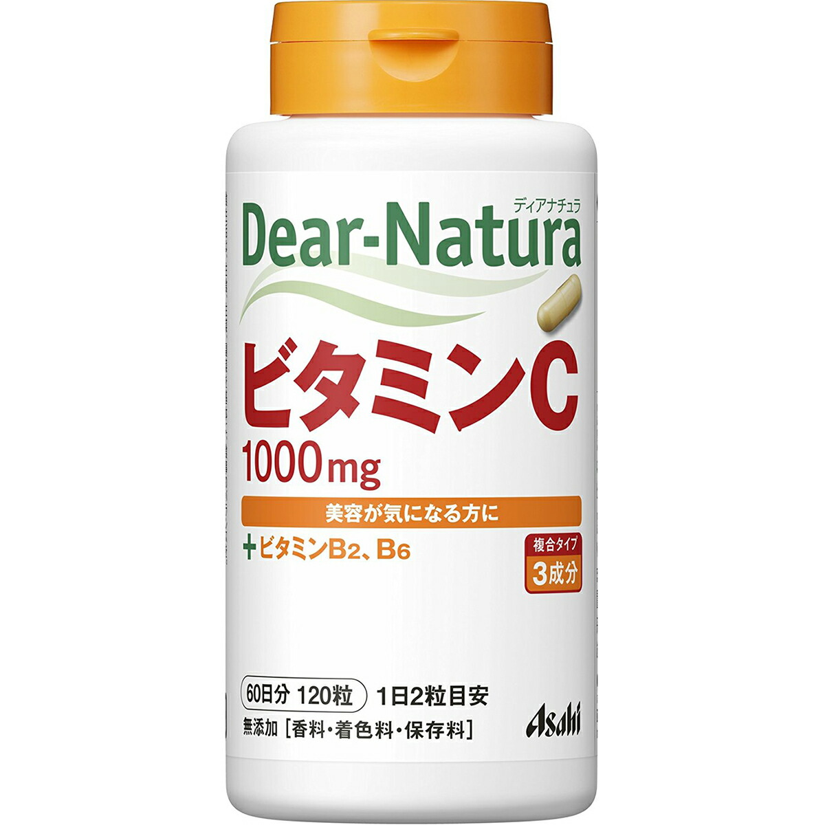 破格値下げ】 送料無料 アサヒフードアンドヘルスケア株式会社 ディアナチュラ Dear-Natura ビタミンC+ビタミンB2 B6 60日分  120粒 栄養補助食品 美容が気になる方に RCP △ whitesforracialequity.org