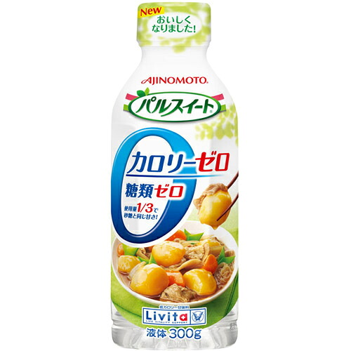 味の素株式会社 大正製薬株式会社 　リビタ 　パルスイート カロリーゼロ［液体タイプ］300g×12本セット ＜糖類ゼロ＞