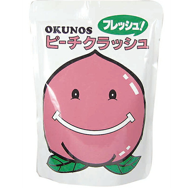 ホリカフーズ株式会社 オクノス(OKUNOS)ピーチクラッシュ 350g×20袋(発送までに7~10日かかります・ご注文後のキャンセルは出来ません)【RCP】|美と健康・くすり 神戸免疫研究所