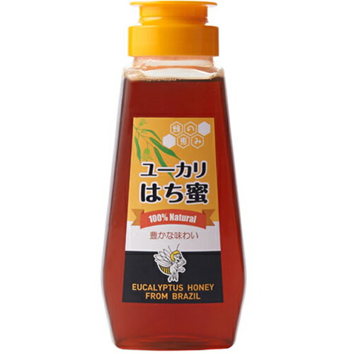 株式会社サンフローラ 　ユーカリ　はち蜜　[バルブボトル入り]300g入×12本セット ＜100％ブラジル産天然はちみつ・純正蜂蜜＞【RCP】 【北海道・沖縄は別途送料必要】