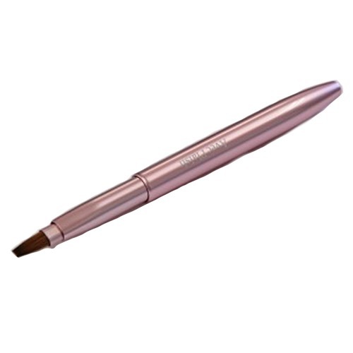 日進医療器株式会社喜筆 携帯リップブラシ プッシュ式ピンク 14-12(1コ入)<伝統*技術 職人の技、熊野筆>