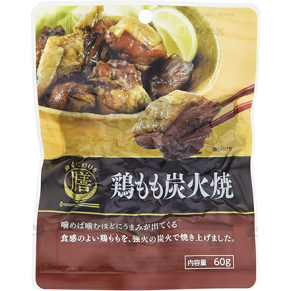 国分グループ本社株式会社 　食卓に彩りを膳 　鶏もも炭火焼 60g入×30袋セット (商品発送まで7-14日間程度かかります) (この商品は注文後のキャンセルができません) 【北海道・沖縄は別途送料必要】