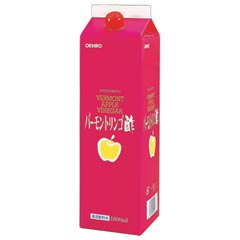 オリヒロ株式会社 バーモントリンゴ酢　1800ml×6本セット