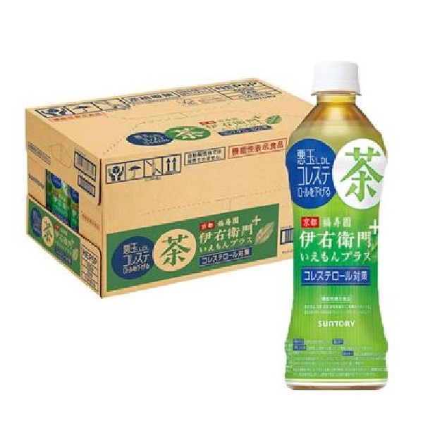 【送料無料】サントリーフーズ株式会社 伊右衛門 プラス コレステロール対策 500ml×24 【RCP】