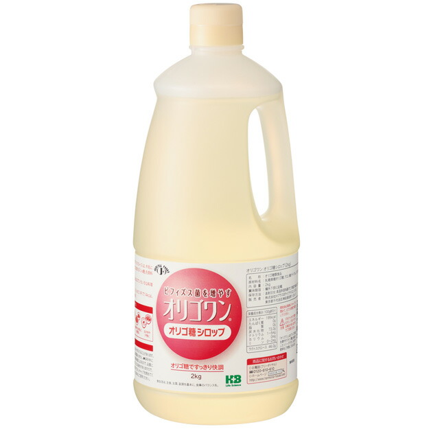 H+Bライフサイエンス オリゴワン　オリゴ糖シロップ　2kg×2(乳糖果糖オリゴ糖) （発送までに7～10日かかります・ご注文後のキャンセルは出来ません）【RCP】