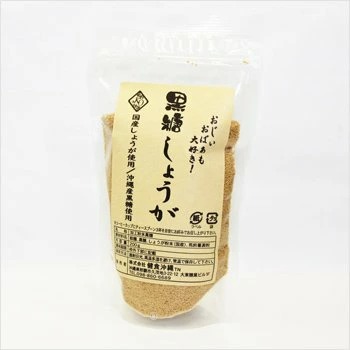 【本日ポイント5倍相当】【送料無料】【沖縄直送】株式会社健食沖縄 ＜沖縄産黒糖と国産生姜使用＞ 黒糖しょうが　200g(約20杯分)×10個セット (この商品は沖縄直送につき代引き不可です)【RCP】【■■】