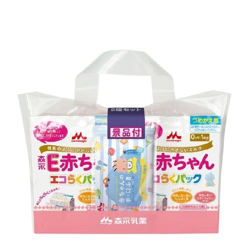 楽天市場 T830 送料無料 森永乳業株式会社森永ｅ赤ちゃん エコらくパック つめかえ用 400g 2袋 2箱 Rcp 美と健康 くすり 神戸免疫研究所