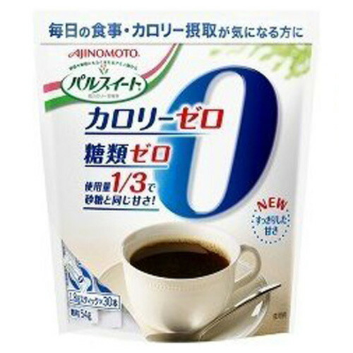【3％OFFクーポン 4/4 20:00～4/10 01:59迄】【送料無料】【お任せおまけ付き♪】 【AS324】味の素 株式会社 「パルスイート(R) カロリーゼロ」スティック（１．８ｇ）３０本入袋×10個セット 【△】