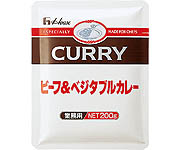 【本日ポイント5倍相当】【送料無料】【お任せおまけ付き♪】 ハウス食品株式会社 ビーフ＆ベジタブルカレー　200g×10入×3 （発送までに7～10日かかります・ご注文後のキャンセルは出来ません）【RCP】 【北海道・沖縄は別途送料必要】【△】