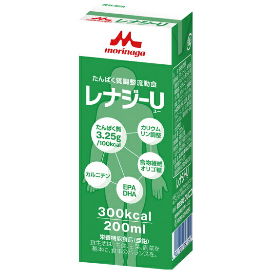 【本日ポイント5倍相当】【送料無料】【お任せおまけ付き♪】 株式会社クリニコ たんぱく質調整流動食　レナジーU　300kcal バニラ風味　200ml×30個入 ［品番：645558］【栄養機能食品（亜鉛）】 【RCP】(発送に7-14日程・キャンセル不可)【△】 7,350円