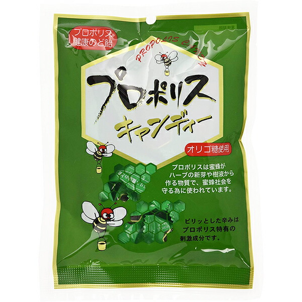【3％OFFクーポン 4/14 20:00～4/17 09:59迄】【送料無料】【お任せおまけ付き♪】 【R310】森川健康堂　プロポリスキャンディー100g 10個セット【RCP】【△】