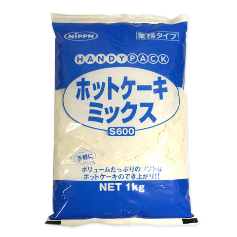 【3％OFFクーポン 4/4 20:00～4/10 01:59迄】【送料無料】 日本製粉株式会社 日本製粉 ホットケーキミックス S600(1kg×10個セット) 【北海道・沖縄は別途送料必要】【△】
