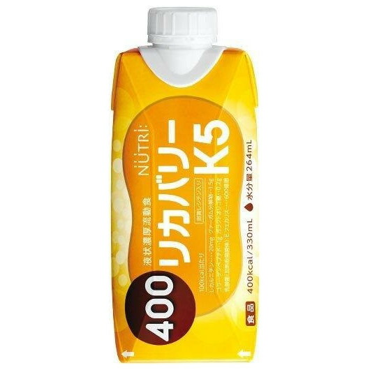 【3％OFFクーポン 4/4 20:00～4/10 01:59迄】【送料無料】ニュートリー株式会社 リカバリーＫ５　400K 330ml×18個セット 【RCP】【△】