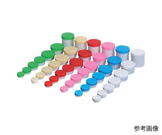 【送料無料】馬野化学容器株式会社 UG軟膏壺（未滅菌） キャップ青(型番：3-58） 1ケース（75個入）