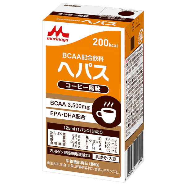【送料無料】株式会社クリニコ ヘパス コーヒー風味 125ml×24パック