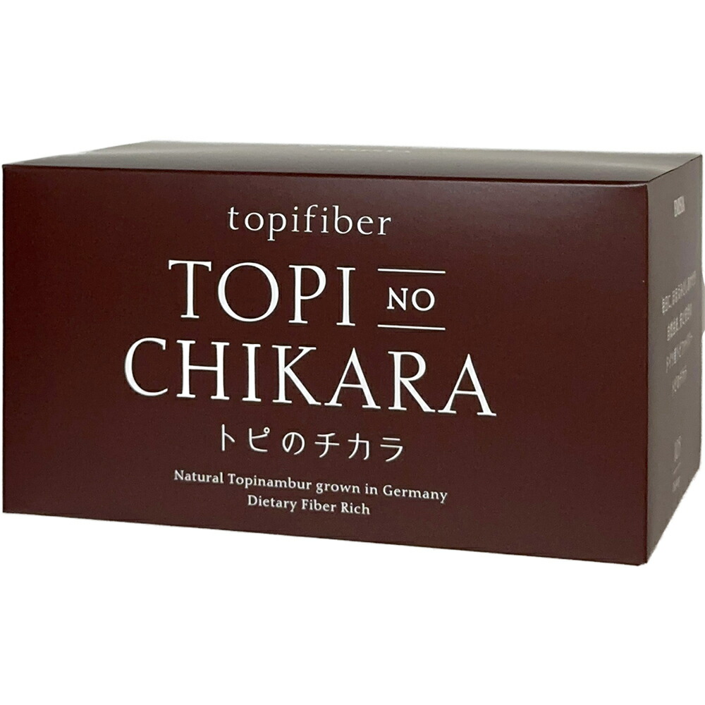【製造業者直送品(代引っ張ること不可)】株式会社エミシア トピのチカラ 粉手合い(小粒)  105包入＜しっかり実感♪＞＜高素質ＦＲＧ産キクイモ当て嵌める＞(要6-10昼日なか)(取り止める不可)(旧商いもの名：前田の菊芋) その他-ダイエット・健康
