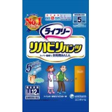 【ポイント13倍相当】【メーカー直送!】ユニ・チャーム株式会社ライフリー リハビリパンツLL 12枚×4パック【メーカー直送品のため代引きができません】【RCP】|美と健康・くすり 神戸免疫研究所