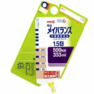 【ポイント13倍相当】明治乳業 明治メイバランス1.5Zパック500K　333ml×12入 （発送までに7～10日かかります・ご注文後のキャンセルは出来ません）【RCP】