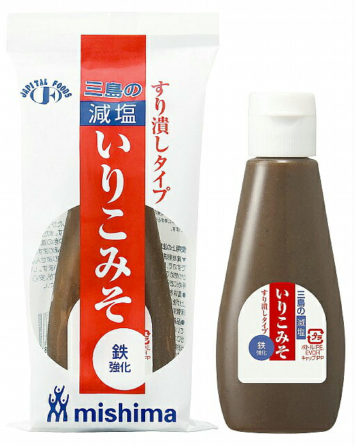 三島食品株式会社ミニボトル入り 鉄強化 減塩 いりこみそ　すり潰しタイプ　130g &times; 30【JAPITALFOODS】【RCP】｜美と健康・くすり 神戸免疫研究所
