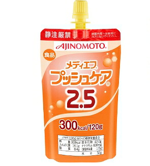 【ポイント13倍相当】ネスレ日本株式会社 コンデンス型流動食 『メディエフプッシュケア 2.5 120g×48個セット』（＝2ケース） (商品発送まで6-10日間程度かかります) (この商品は注文後のキャンセルができません)