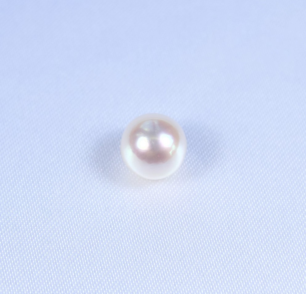 楽天市場】日本産アコヤパールルース(両穴珠)：8ミリ珠 (あこや真珠