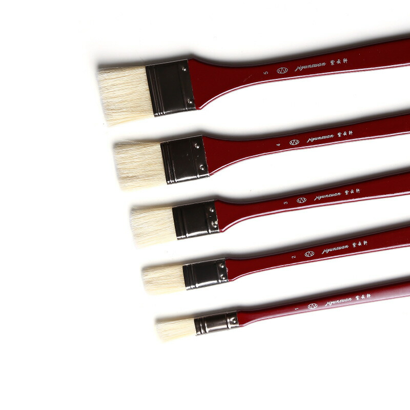 楽天市場】送料無料 画筆 ハケ ブラシ 筆 絵筆 平筆 水彩画 油絵