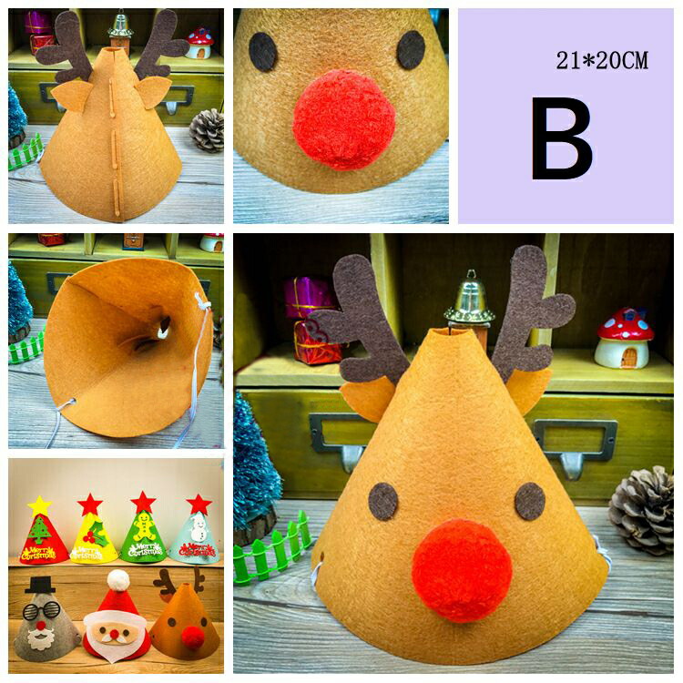 手作りキット 手芸セット 雪ダルマ トナカイ サンタ 帽子 クリスマス サンタクロース パーティ