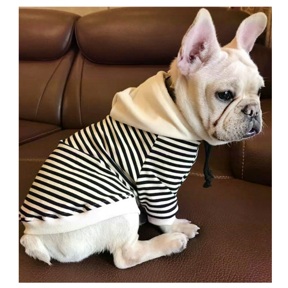 送料無料 犬服 ボーダー柄 飼い主とお揃い 犬用品 フード 大型犬 ドッグ 中型犬 ペット用品 いぬ パーカー ドッグウェア 犬 小型犬