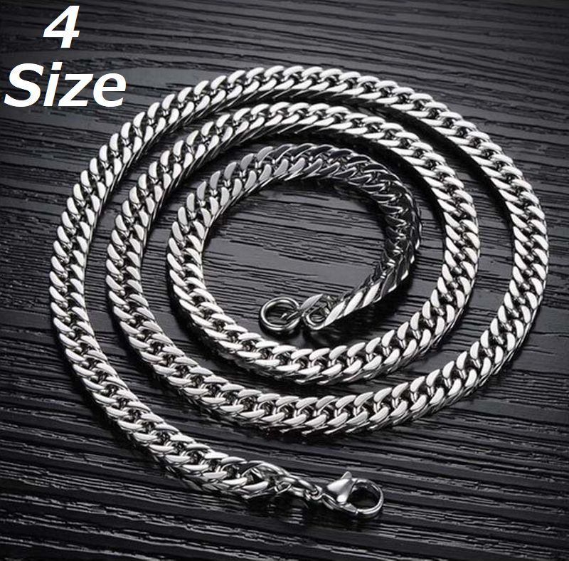 楽天市場】送料無料 ネックレス チェーンネックレス 58cm 5mm 7mm 8mm