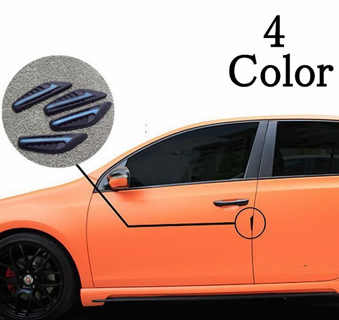 市場 送料無料 ドアエッジガード プロテクター 4個セット 車用ドアガード