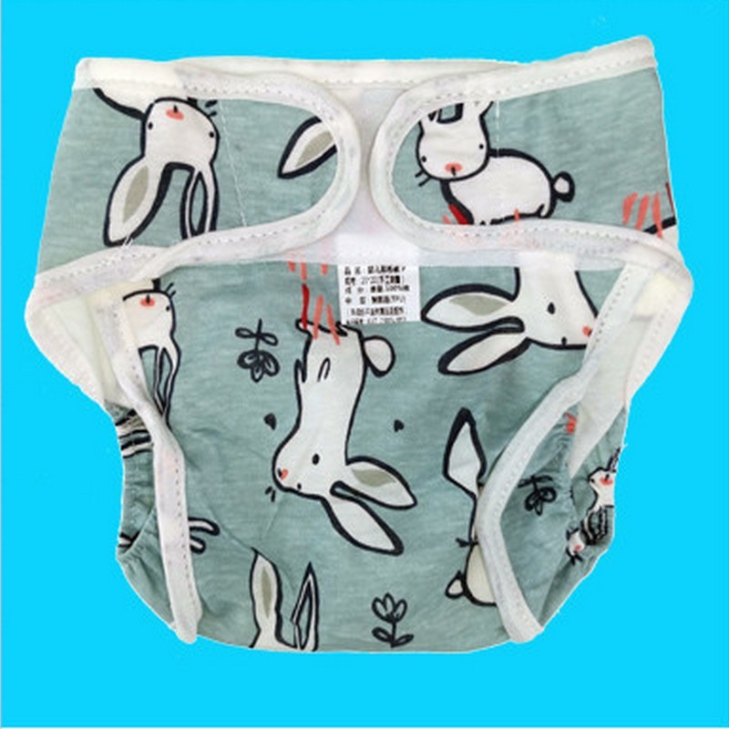 市場 送料無料 プリント クマ 布おむつ用カバー ギャザー アニマル マジックテープ おむつカバー 赤ちゃん ベビー用品 新生児 イラスト