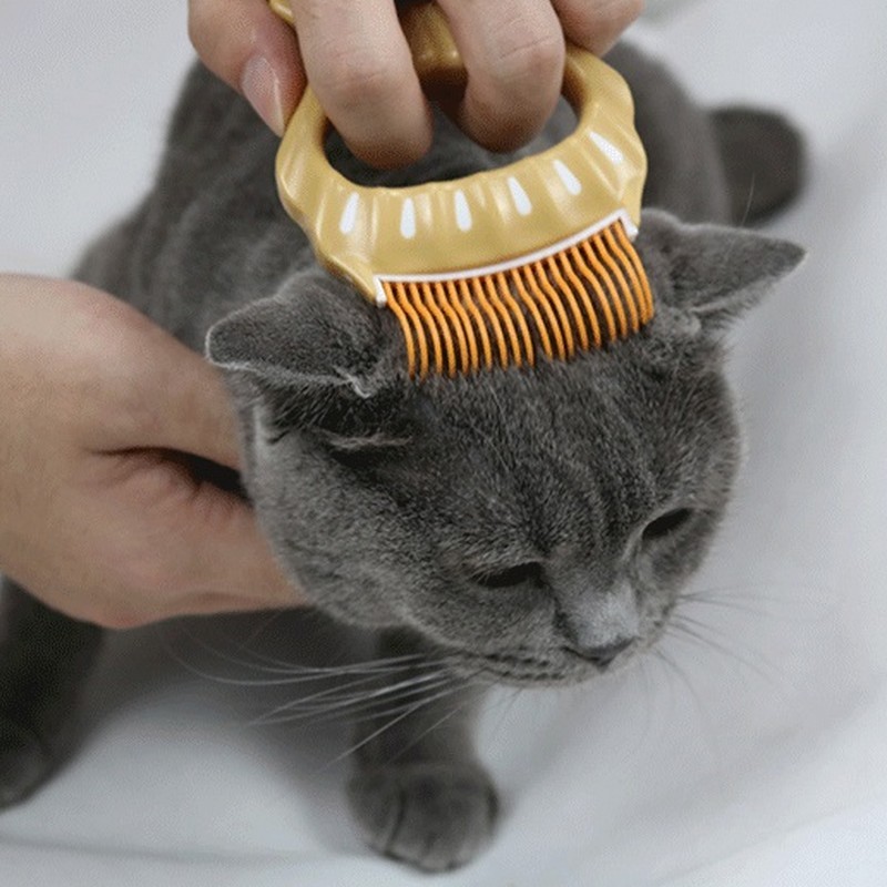 市場 送料無料 グルーミング用 くし ペット用品 猫用 長毛用 ケア用品 ペット用コーム ラバー製 換毛期用 短毛用 クシ