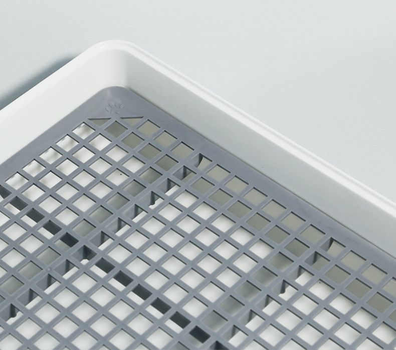 犬用トイレ トイレトレー マーキングポール付き 足上げ しつけ 中型犬 小型犬 トレーニング メッシュ ペット