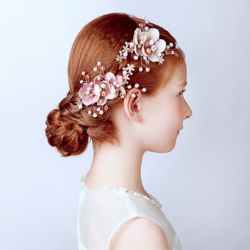 ヘアクリップ ヘアピン ヘアアクセサリー 女の子 髪留め 髪飾り 2個セット フラワーモチーフ キッズ 子供 ヘアクリップ ヘアピン ヘアアクセサリー 女の子 髪留め 髪飾り 2個セット フラワーモチーフ キッズ 子供